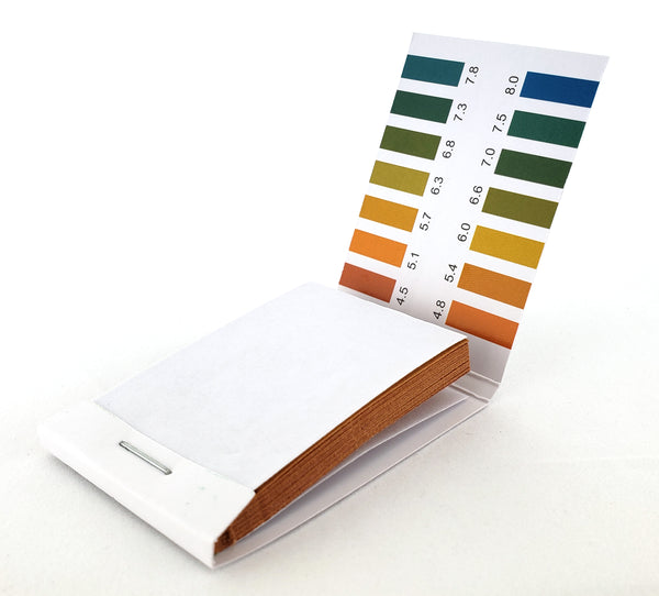 Litmus pH Test Strips, Universal Application (pH 4.58), 100 Strips