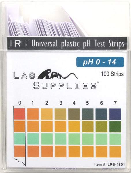 pH 1-14 Test Strip (Single Pad)  Precision Laboratories Test Strips