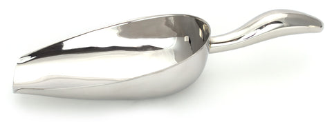 24 oz Stainless Steel Scoop, 11.5” Long by 4” Wide