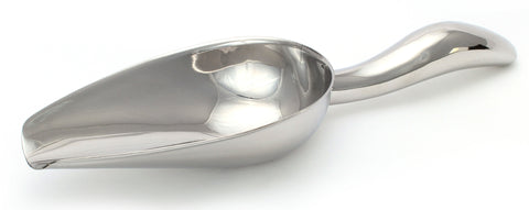 5 oz Stainless Steel Scoop, 8.25” Long by 2.75” Wide
